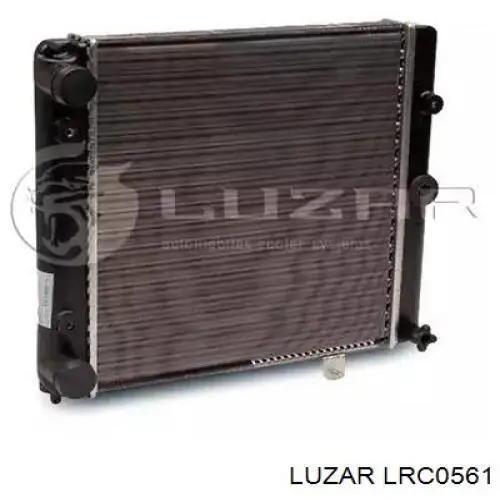 LRC0561 Luzar Радіатор охолодження двигуна