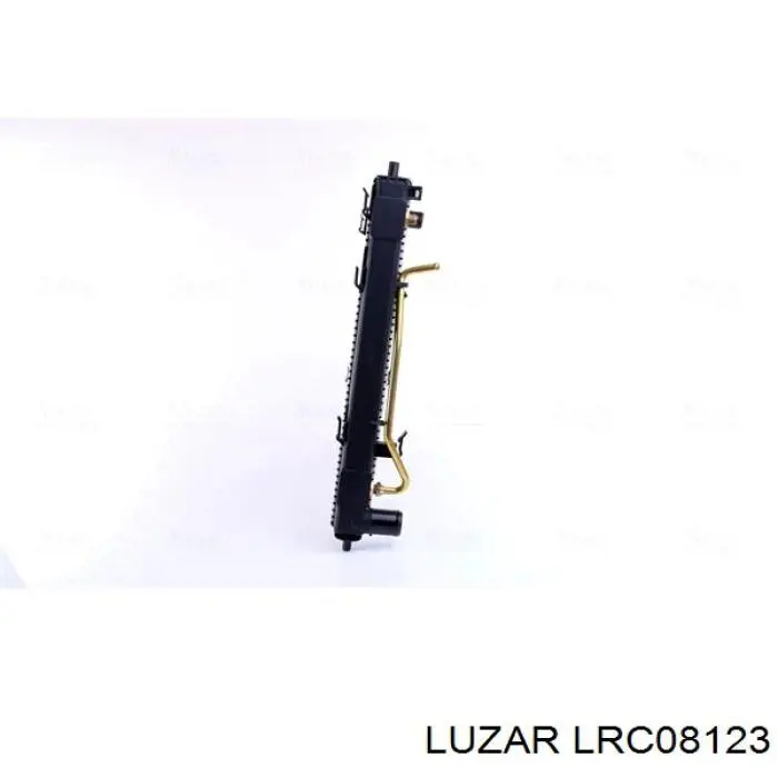 LRC08123 Luzar Радіатор охолодження двигуна