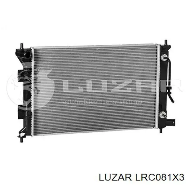 LRC081X3 Luzar Радіатор охолодження двигуна