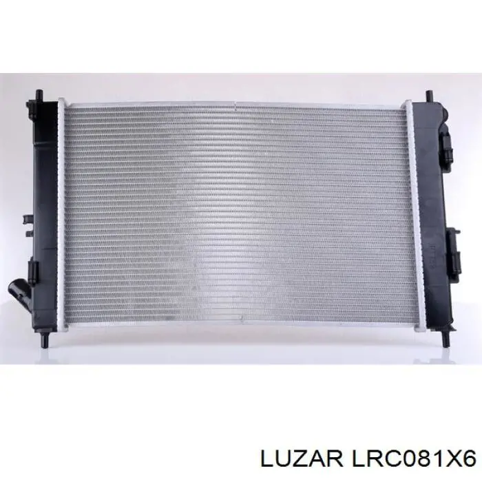 Радіатор основний Luzar LRC081X6 ціна, від 89.96 USD