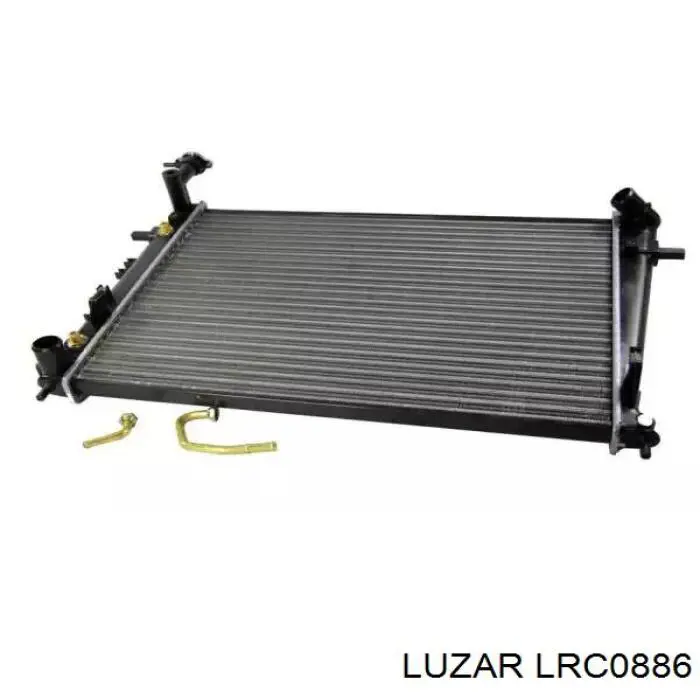 LRC0886 Luzar Радіатор охолодження двигуна