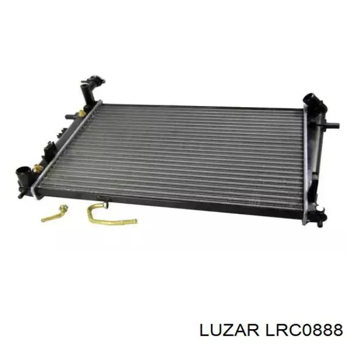 Радіатор основний Luzar LRC0888 ціна, від 117.40 USD