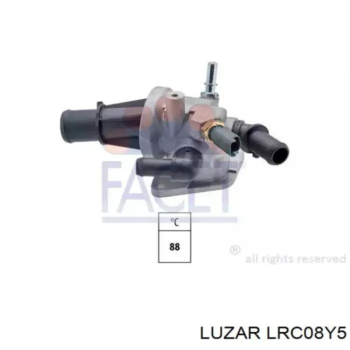 Радіатор основний Luzar LRC08Y5 ціна, від 47.86 USD