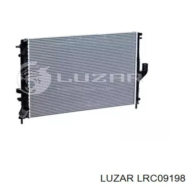LRC09198 Luzar Радіатор охолодження двигуна