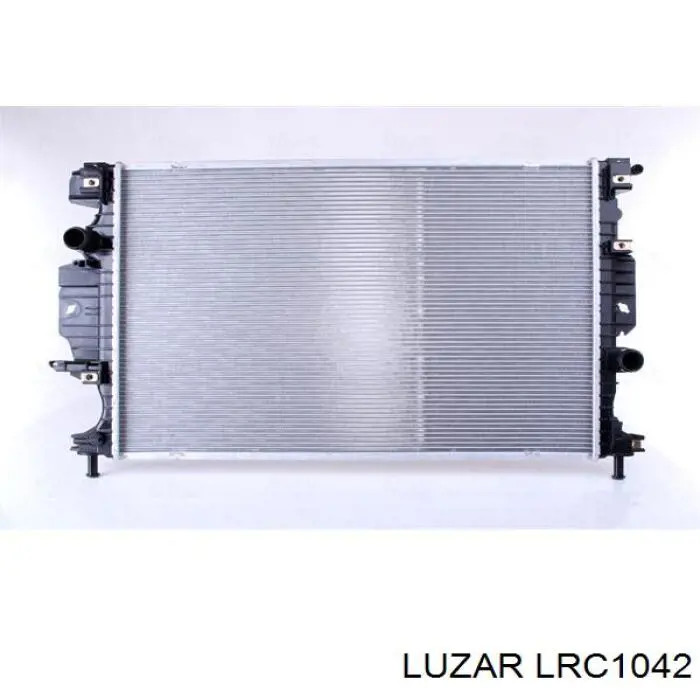 LRC1042 Luzar Радіатор охолодження двигуна