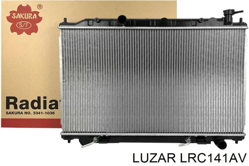 LRC141AV Luzar Радіатор охолодження двигуна