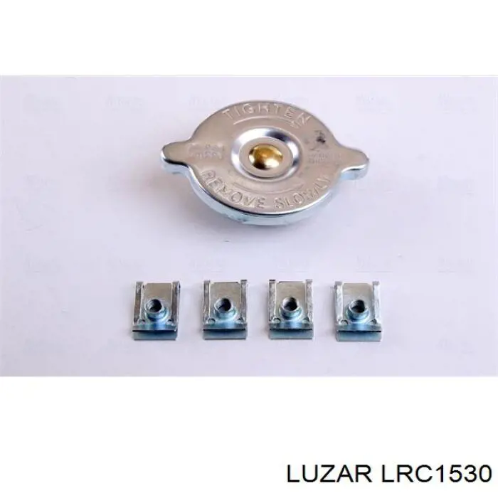 Купити LRC1530 Luzar Радіатор двигуна