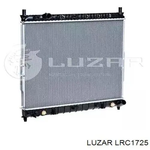 LRC1725 Luzar Радіатор охолодження двигуна