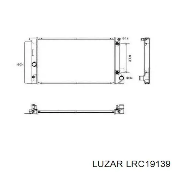 Радіатор основний Toyota 1640037250 ціна, від 58.41 USD