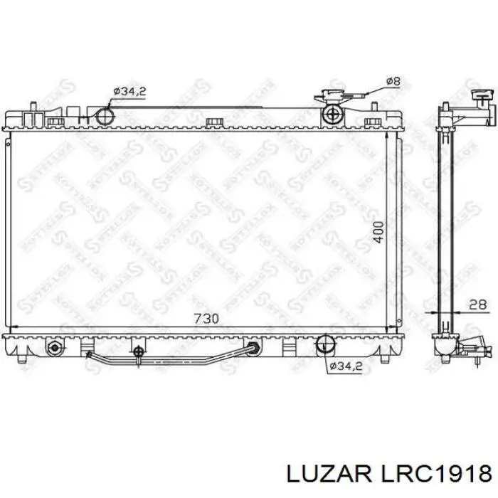 Радіатор LRC1918 Luzar