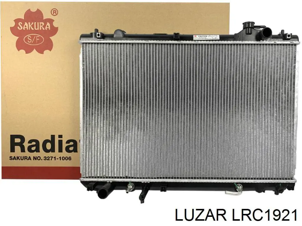 Радіатор основний Luzar LRC1921 ціна, від 108.79 USD
