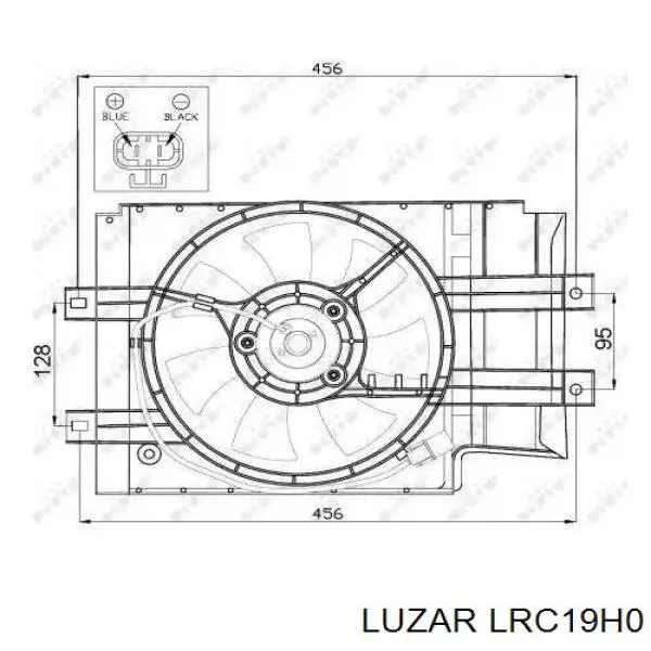 Радіатор LRC19H0 Luzar