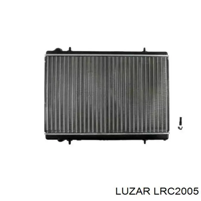 LRC2005 Luzar Радіатор охолодження двигуна
