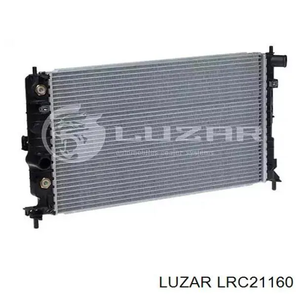 LRC21160 Luzar Радіатор охолодження двигуна