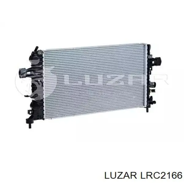 LRC2166 Luzar Радіатор охолодження двигуна