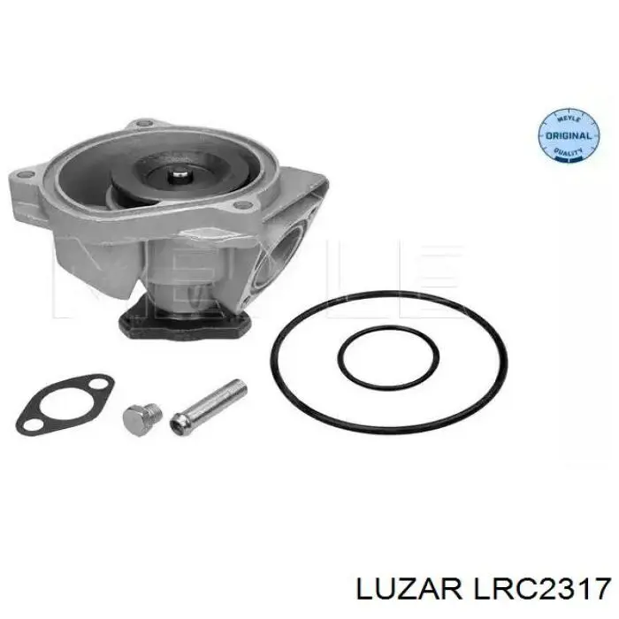 LRC2317 Luzar Радіатор охолодження двигуна