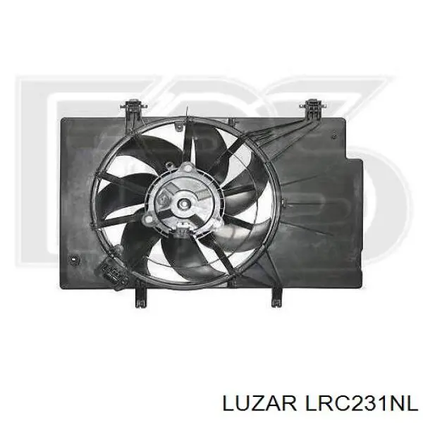 LRC231NL Luzar радіатор охолодження двигуна