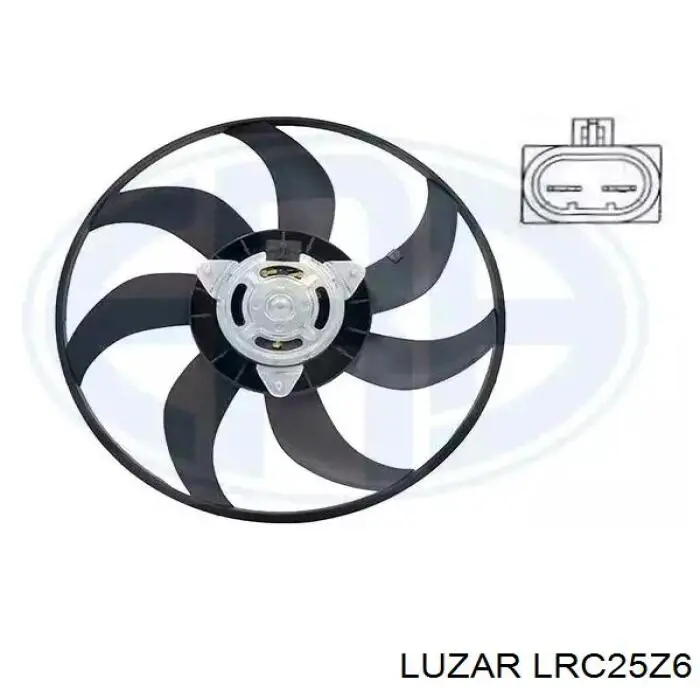 Купити LRC25Z6 Luzar Радіатор двигуна