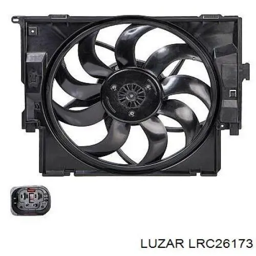 Радіатор LRC26173 Luzar