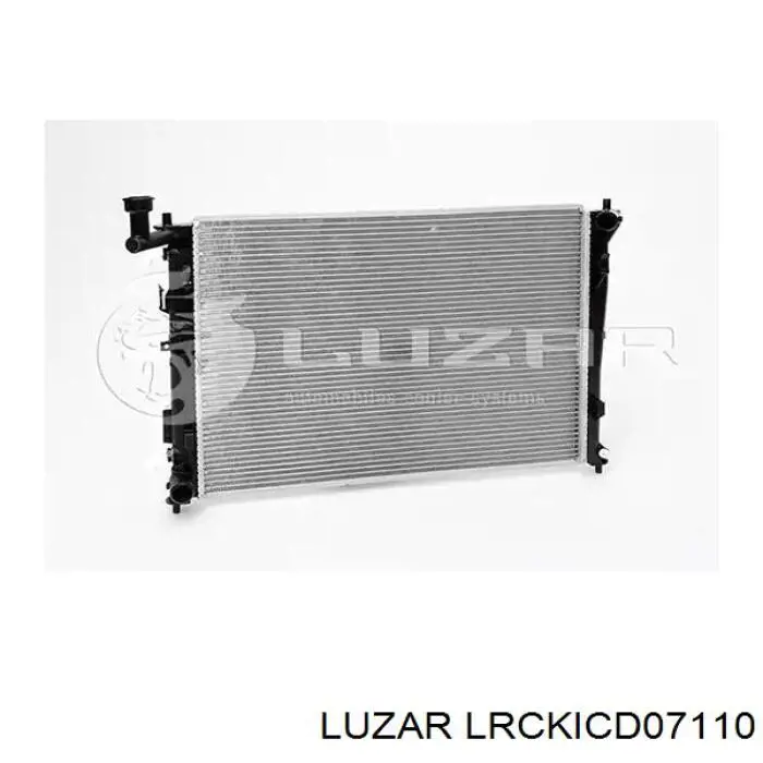 Радіатор основний Luzar LRCKICD07110 ціна, від 83.24 USD