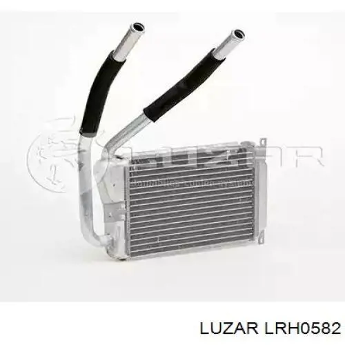 LRH0582 Luzar Радіатор опалювача салону