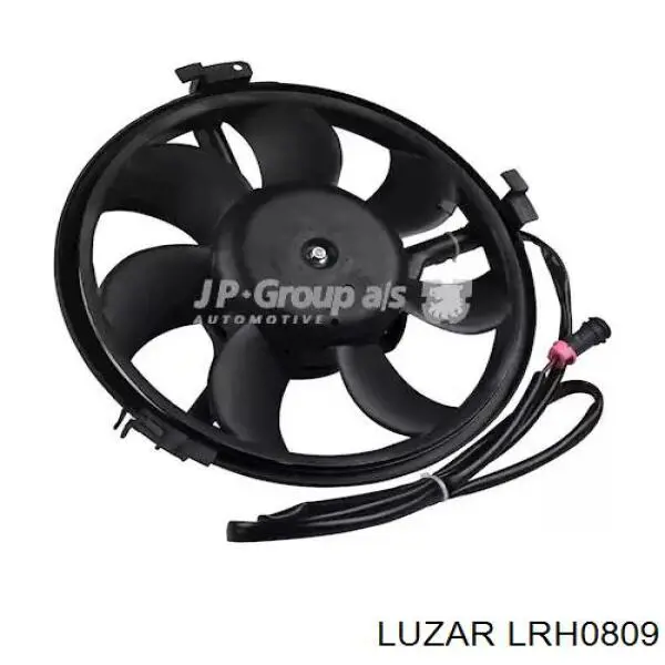 LRH0809 Luzar радіатор кондиціонера салонний, випарник