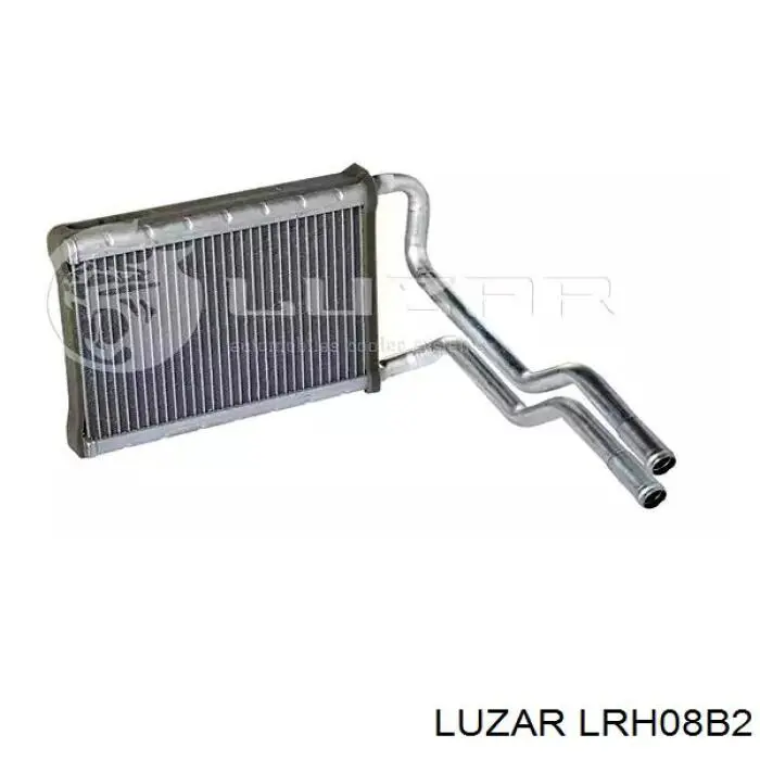 LRH08B2 Luzar Радіатор опалювача салону