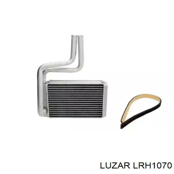 LRH1070 Luzar радіатор пічки (обігрівача)