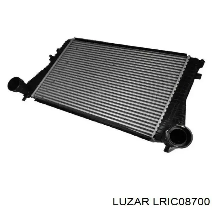 Радіатор інтеркулера Luzar LRIC08700