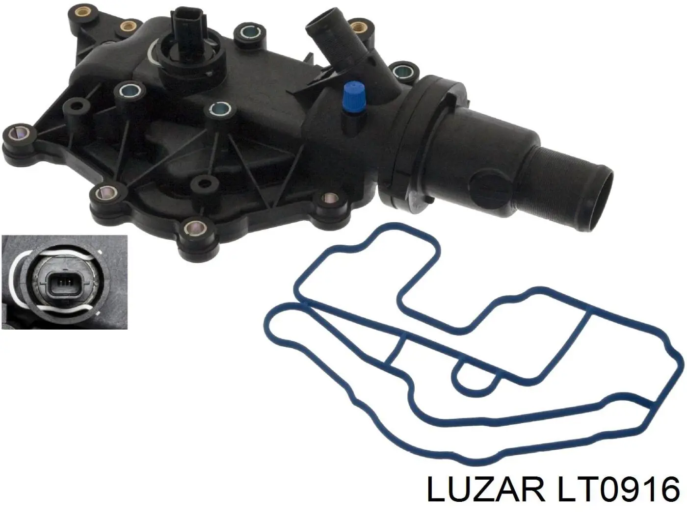Корпус термостата LT0916 Luzar