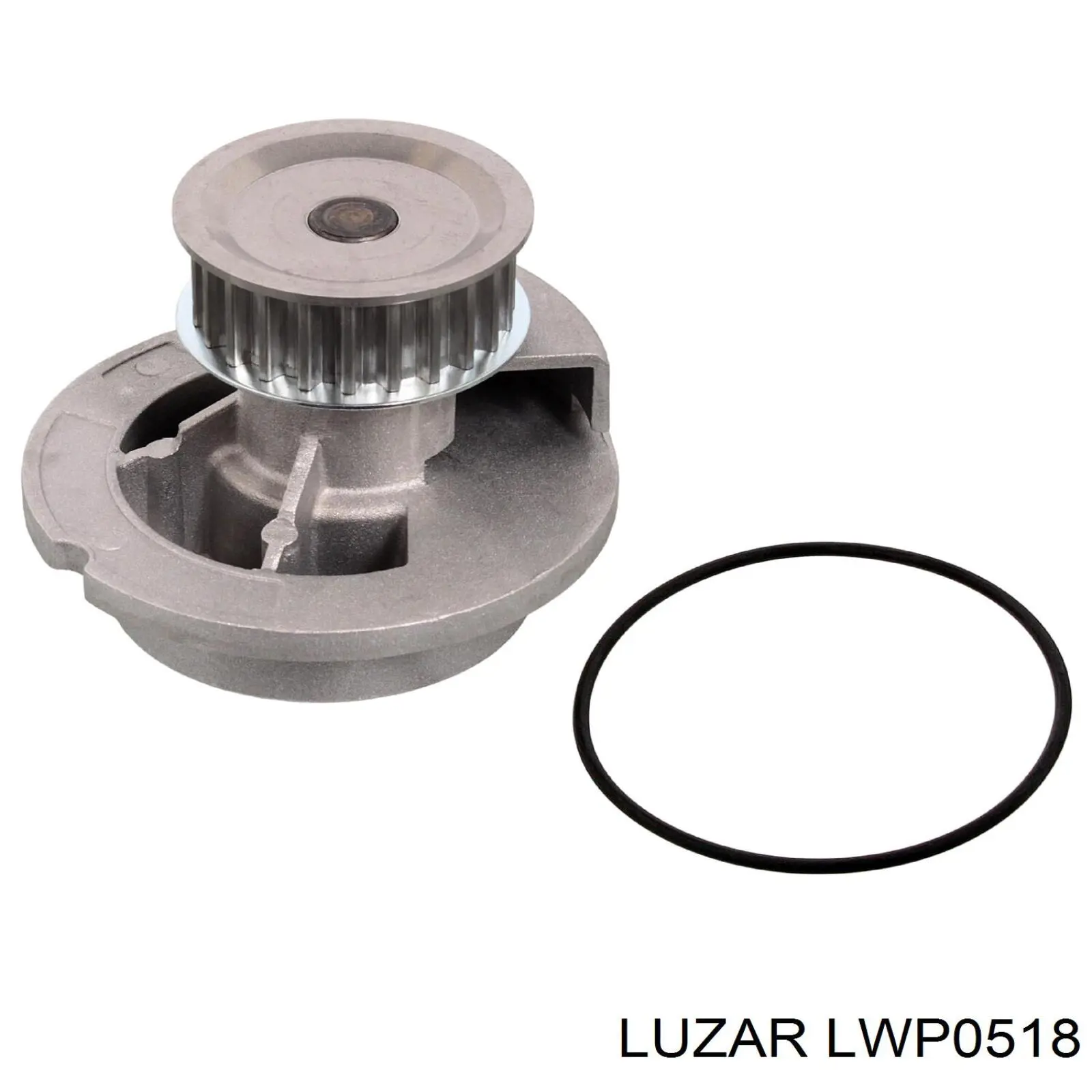 LWP0518 Luzar помпа водяна, (насос охолодження)