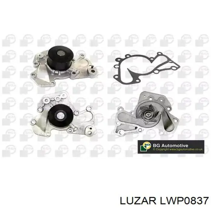 Помпа охолодження Luzar LWP0837 ціна, від 16.43 USD