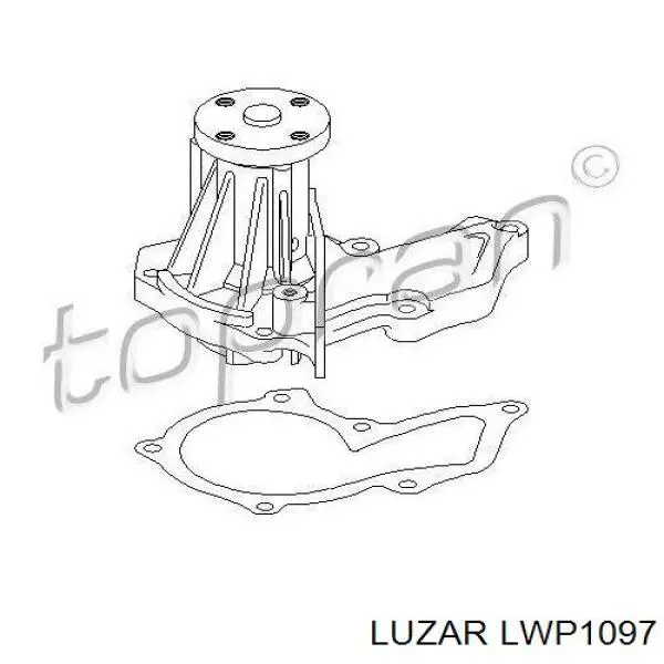 Водяний насос Luzar LWP1097