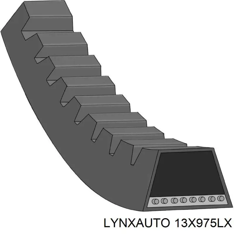13X975LX Lynxauto Ремень генератора