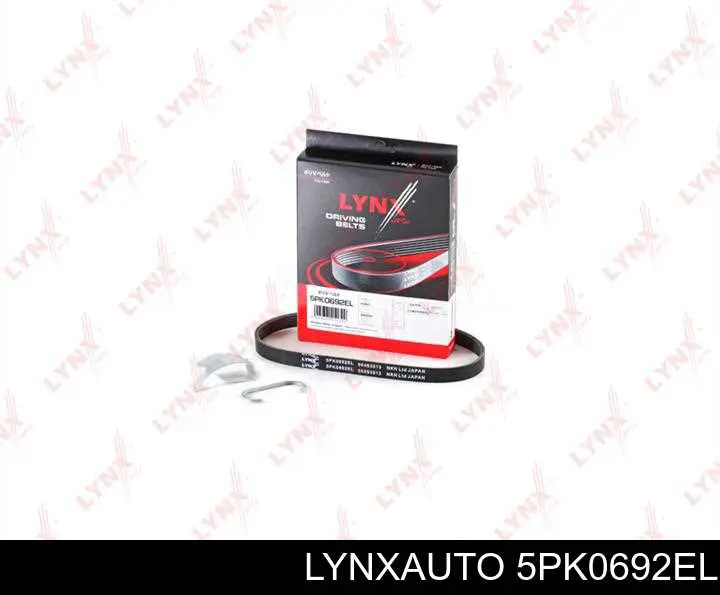 Купити 5PK0692EL Lynxauto Ремінь генератора
