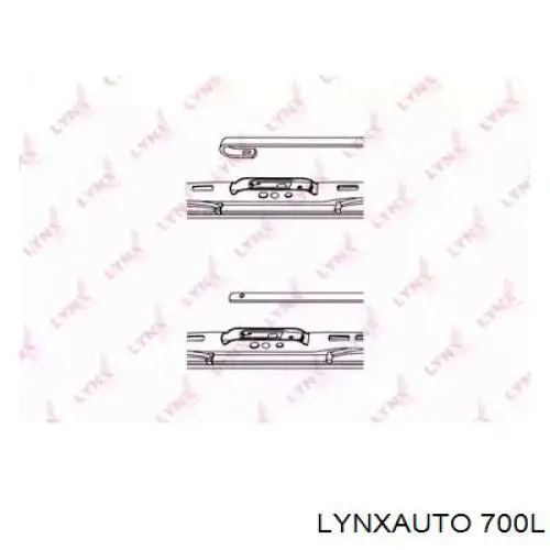 Щітка-двірник лобового скла, водійська 700L Lynxauto