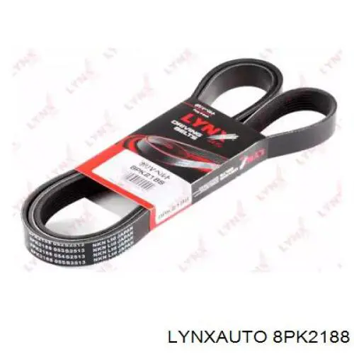 Клиновий ремінь Lynxauto 8PK2188 ціна, від 24.48 USD