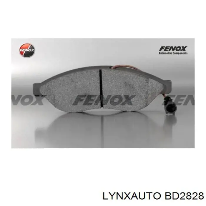 Купити BD2828 Lynxauto Колодки гальмівні передні, дискові