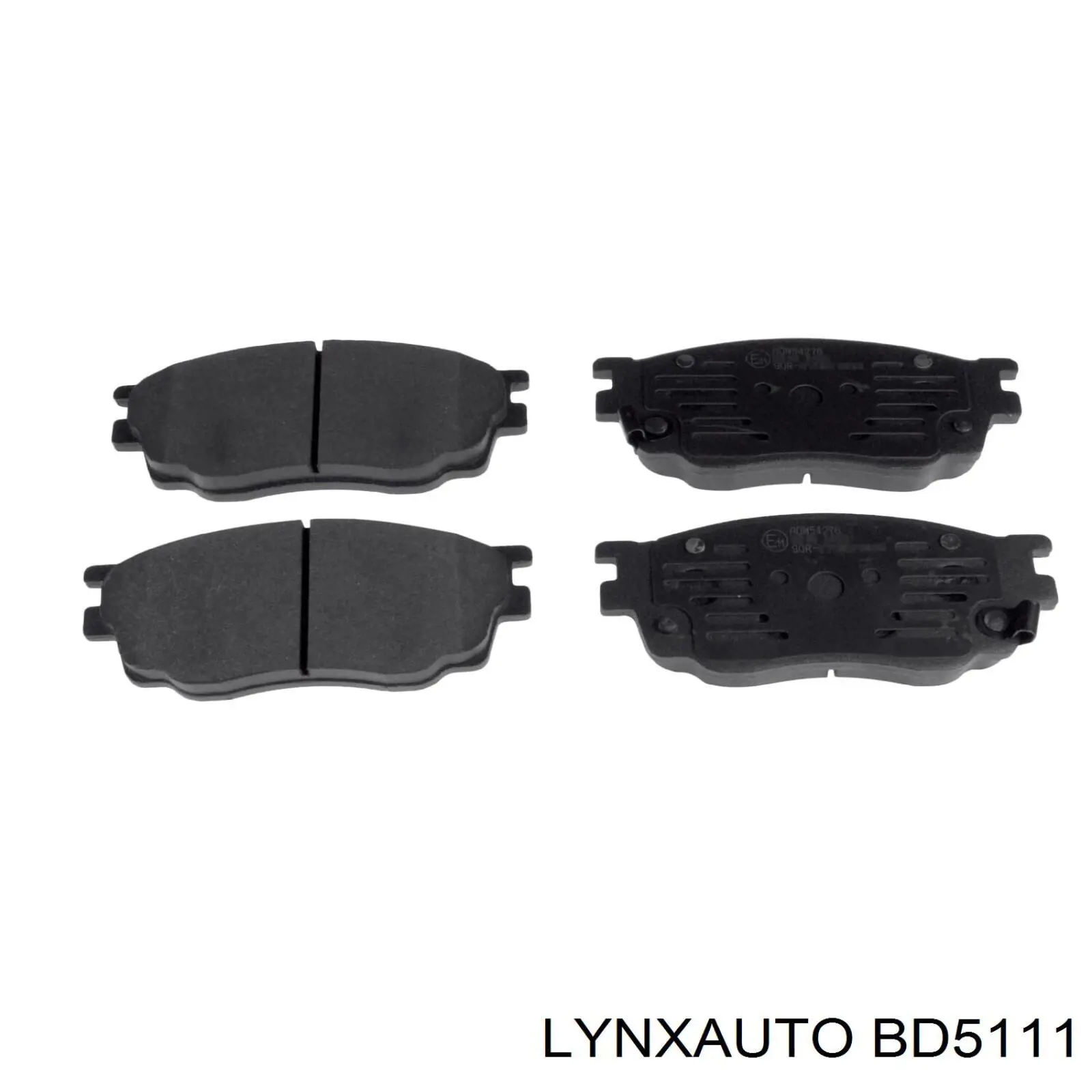 Купити BD5111 Lynxauto Колодки гальмівні передні, дискові