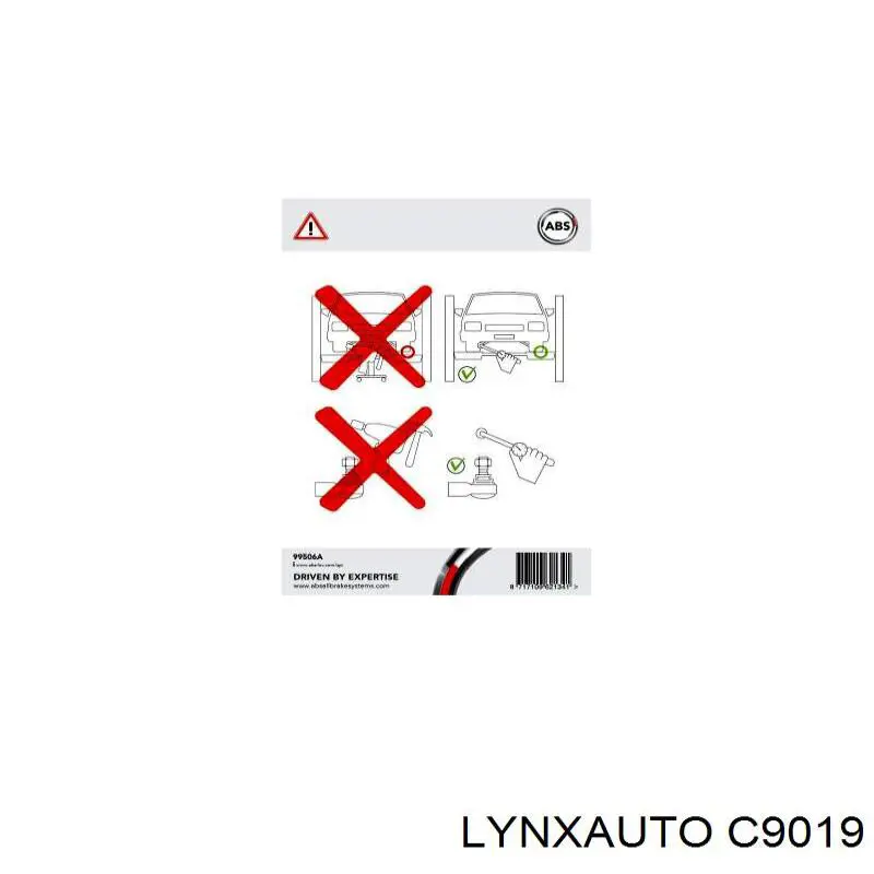 Купити C9019 Lynxauto Сайлентблок передньої підвіски
