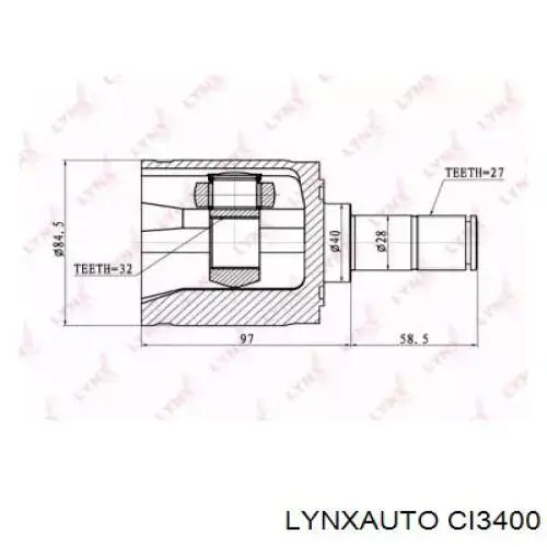 Купити CI3400 Lynxauto ШРУС внутрішній правий