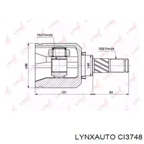 ШРКШ внутрішній, передній Lynxauto CI3748 ціна, від 42.63 USD