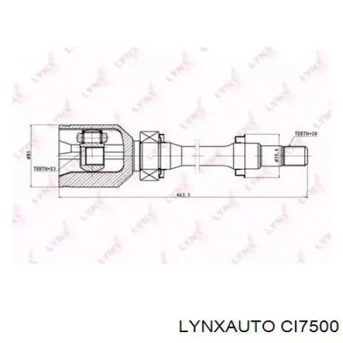 ШРУС внутрішній, передній, правий CI7500 Lynxauto