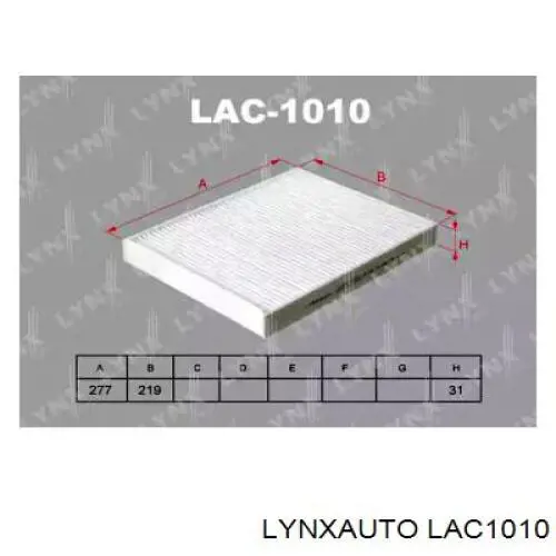 LAC1010 Lynxauto фільтр салону