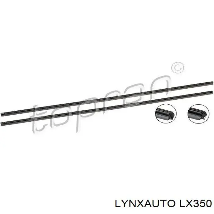 Задня щітка MR416915 Mitsubishi