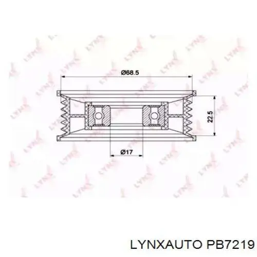 Купити CFR500219 Caffaro Ролик приводного ременя, паразитний