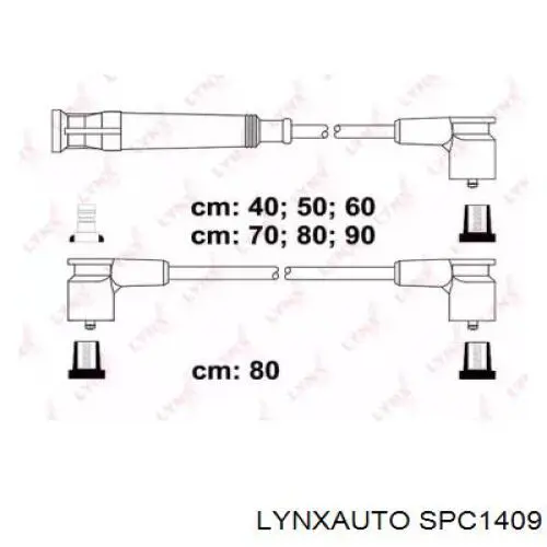 SPC1409 Lynxauto дріт високовольтні, комплект