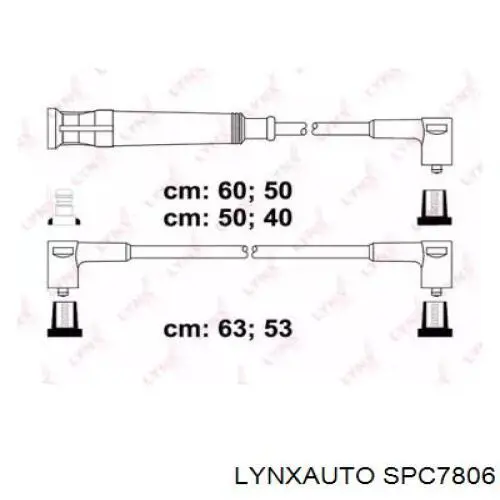 SPC7806 Lynxauto дріт високовольтні, комплект