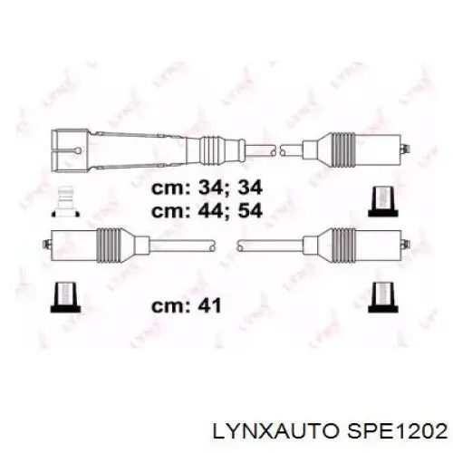 SPE1202 Lynxauto дріт високовольтні, комплект