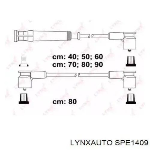 SPE1409 Lynxauto дріт високовольтні, комплект